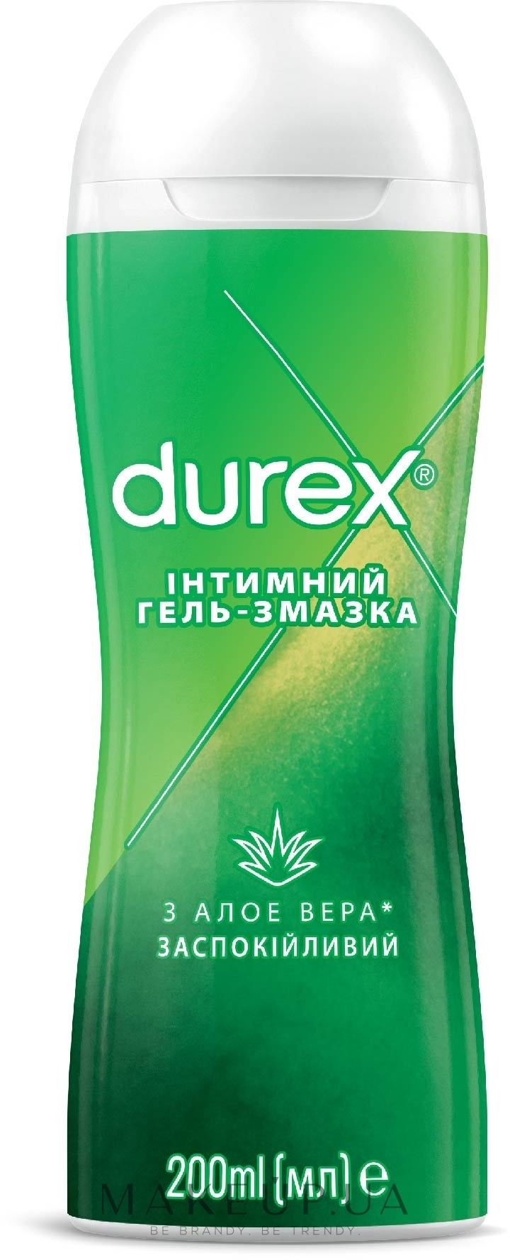 Интимный гель-смазка с алоэ вера (лубрикант) - Durex Play Aloe Vera — фото 200ml