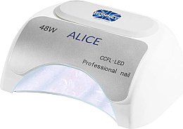 Лампа CCFL+LED, белая - Ronney Professional Profesional Alice Nail CCFL+LED 48w Lamp — фото N1