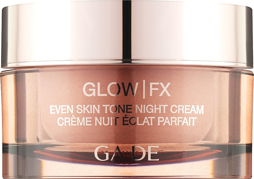 Нічний крем для вирівнювання тону шкіри - Ga-De Glow FX Even Skin Tone Night Cream — фото N1