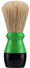 Помазок для гоління 40099, чорно-зелений - Omega — фото N1