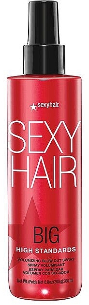 Спрей для надання об'єму під час укладання феном - SexyHair BigSexyHair High Standards Volumizing Blow Out Spray — фото N1