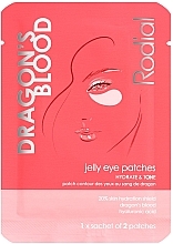 Гидрогелевые патчи для кожи вокруг глаз - Dragons Blood Jelly Eye Patches  — фото N1