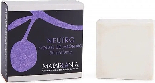 Мыло "Neutro" - Matarrania Organic Mousse Soap — фото N1