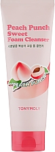 Духи, Парфюмерия, косметика Персиковая пенка для умывания - Tony Moly Peach Punch Sweet Foam Cleanser