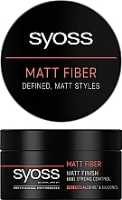 Духи, Парфюмерия, косметика Паста матирующая для стайлинга волос, фиксация 4 - Syoss Matt Fiber