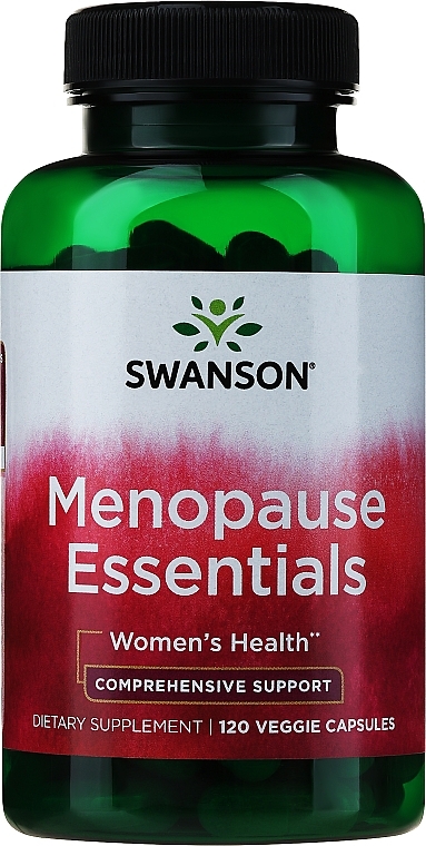 Дієтична добавка "Menopause Essentials" 120 шт. - Swanson — фото N1