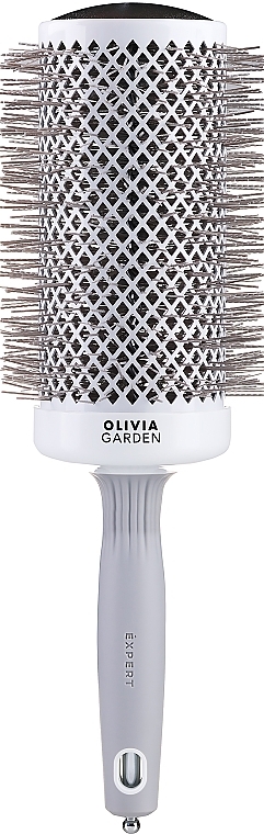 Термобрашинг 65 мм - Olivia Garden Expert Blowout SPEED Wavy Bristles WHITE&GREY 65