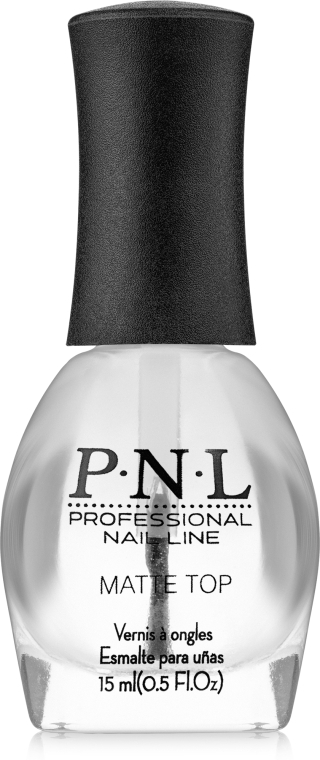 Матовий закріплювач лаку для нігтів - PNL Professional Nail Line №425 Matte Top Coat