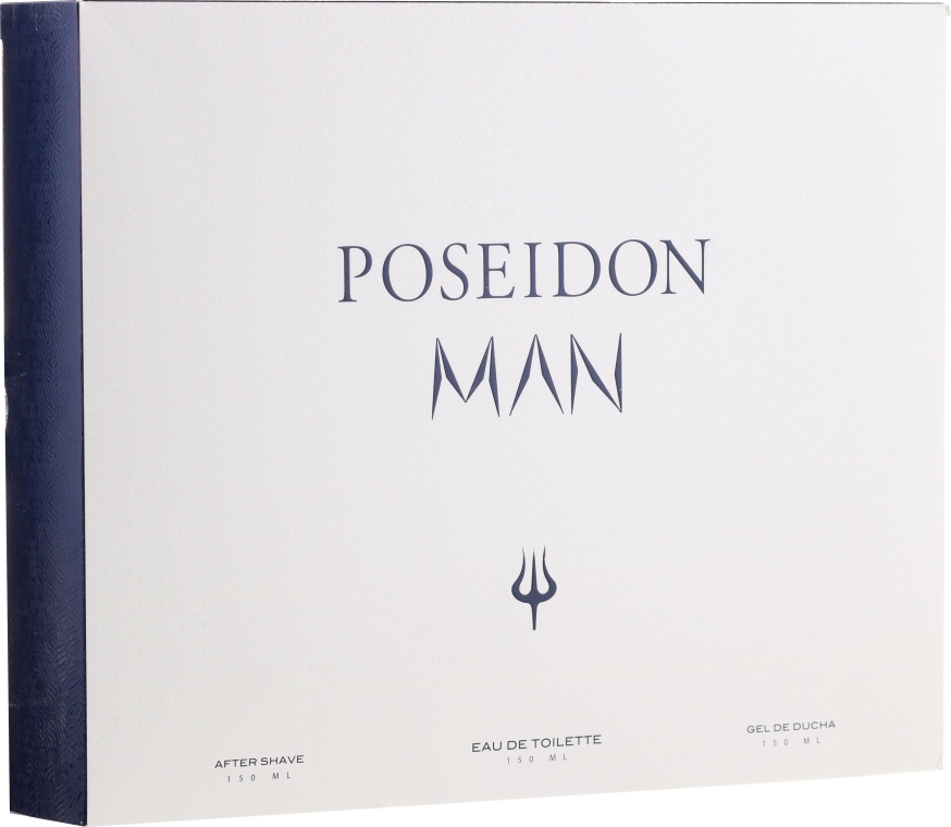 Instituto Espanol Poseidon - Набор (edt/150ml + ash/balm/150ml + sh/gel/150ml) — фото N1