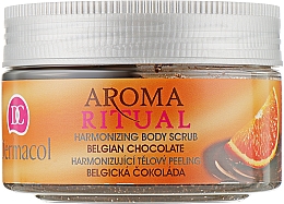 Пілінг для тіла "Бельгійський шоколад" - Dermacol Aroma Ritual Body Scrub — фото N1