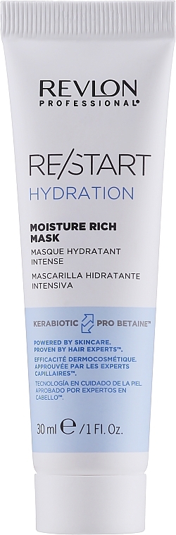 Маска для зволоження волосся - Revlon Professional Restart Hydration Moisture Rich Mask — фото N1
