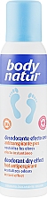 Дезодорант-антиперспирант для ног - Body Natur Anti-perspirant Deodoran — фото N1