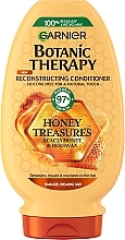 Парфумерія, косметика Відновлювальний бальзам-ополіскувач для дуже пошкодженого та посіченого волосся "Мед та бджолиний віск" - Garnier Botanic Therapy
