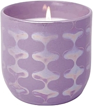 Парфумерія, косметика Ароматична свічка "Лаванда і папороть" - Paddywax Lustre Ceramic Candle Matte Lavender Lava Lavender & Fern