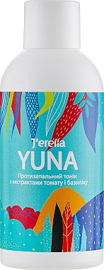 Противовоспалительное тоник с экстрактами томата и базилика - Jerelia Yuna Face Tonic