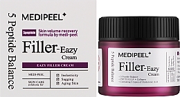 Питательный крем-филлер с пептидами и EGF от морщин - MEDIPEEL Eazy Filler Cream — фото N2