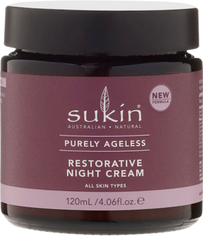 Антивіковий нічний крем для обличчя - Sukin Purely Ageless Night Cream — фото N2
