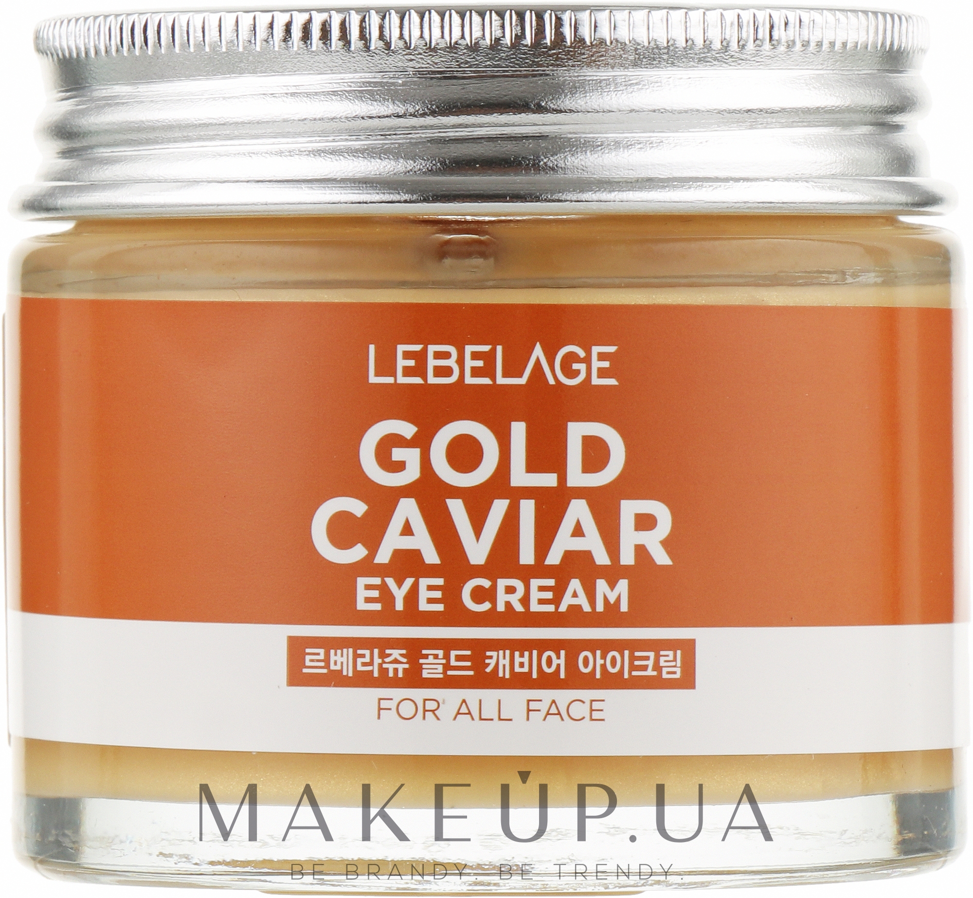 Омолоджувальний крем для шкіри навколо очей з золотом і екстрактом ікри - Lebelage Gold Caviar Eye Cream — фото 70ml