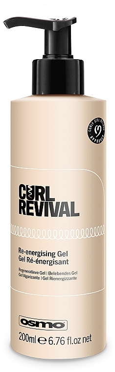Відновлювальний гель для в'юнкого волосся - Osmo Curl Revival Re-Energise Gel — фото N1