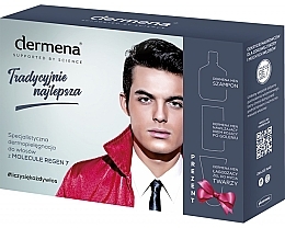 Духи, Парфюмерия, косметика Набор для мужчин - Dermena Men (shmp/200ml + ash/cr/50ml + cl/gel/150ml)