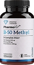 Парфумерія, косметика Дієтична добавка "Вітаміни групи В" - Pharmovit Classic B-50 Methyl B-complex
