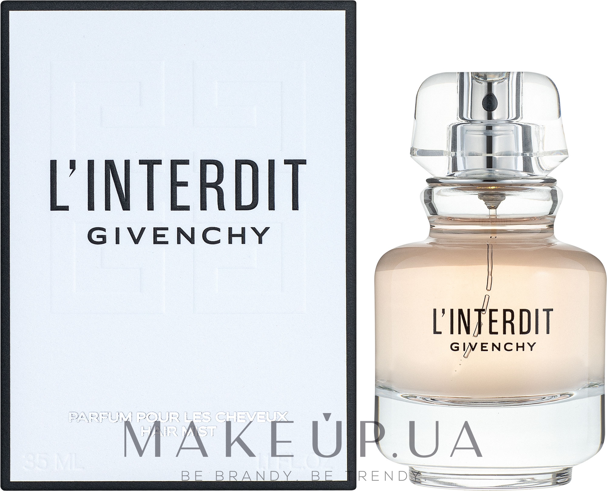 Givenchy L'Interdit Eau de Parfum - Парфумований спрей для волосся — фото 35ml