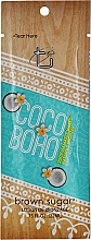 Крем для солярия на основе кокосового молочка с розовой солью - Tan Incorporated Coco Boho 200X Brown Sugar Tanning Lotion (пробник) — фото N1
