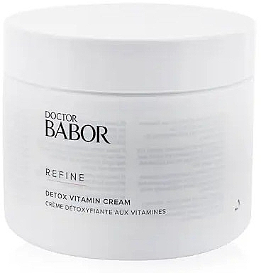Очищающий и детоксифицирующий крем для лица - Babor Doctor Refine Detox Vitamin Cream — фото N1