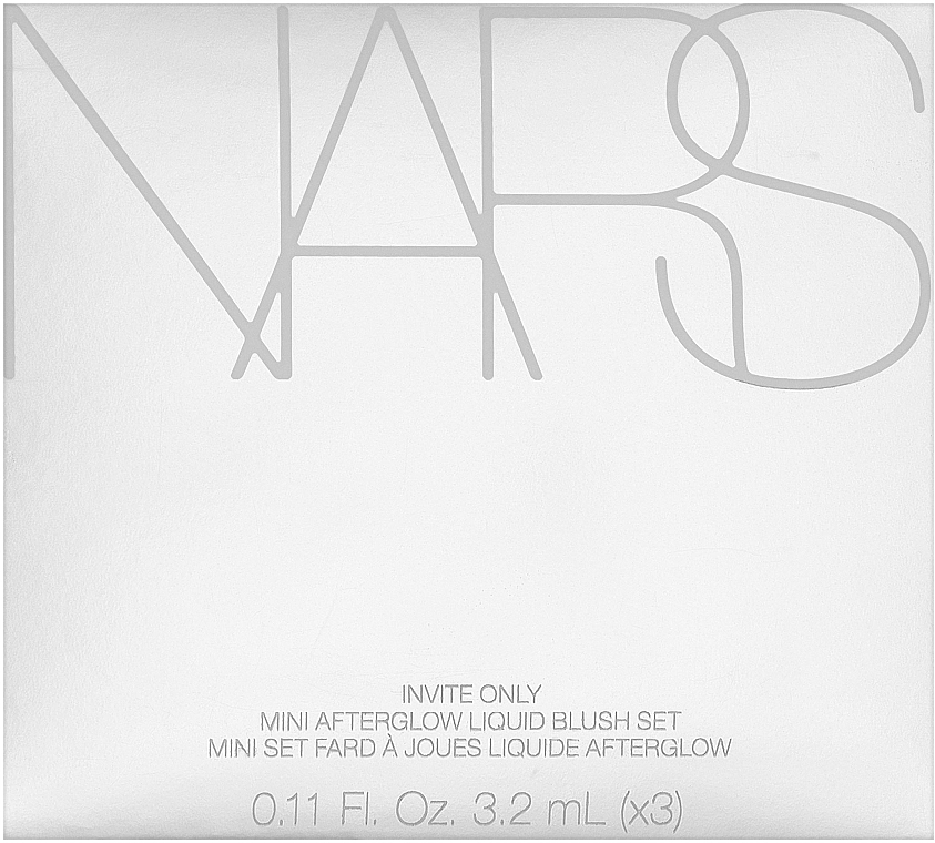 Набор жидких румян - Nars Invite Only Mini Afterglow Liquid Blush Set (blush/3х3g.2) — фото N2