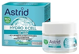 Увлажняющий гель-крем для нормальной и комбинированной кожи - Astrid Hydro X-Cell Hydrating Gel Cream — фото N2
