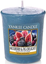 Духи, Парфюмерия, косметика Ароматическая свеча - Yankee Candle Mulberry and Fig Delight Votive