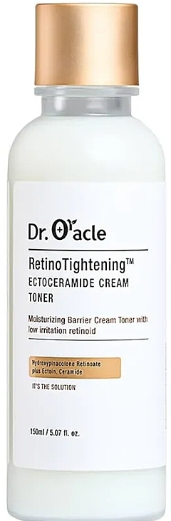 Тонер-крем для лица - Dr. Oracle Retino Tightening Ectoceramide Cream Toner — фото N1