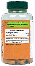 Харчова добавка "Куркума з чорним перцем", 600mg - Holland & Barrett High Strength Turmeric with Black Pepper — фото N4