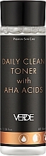 Духи, Парфюмерия, косметика Тоник с АНА кислотами для лица - Verde Daily Clean Toner
