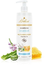 Смягчающий шампунь для волос - Abellie Organic Softness Shampoo — фото N1