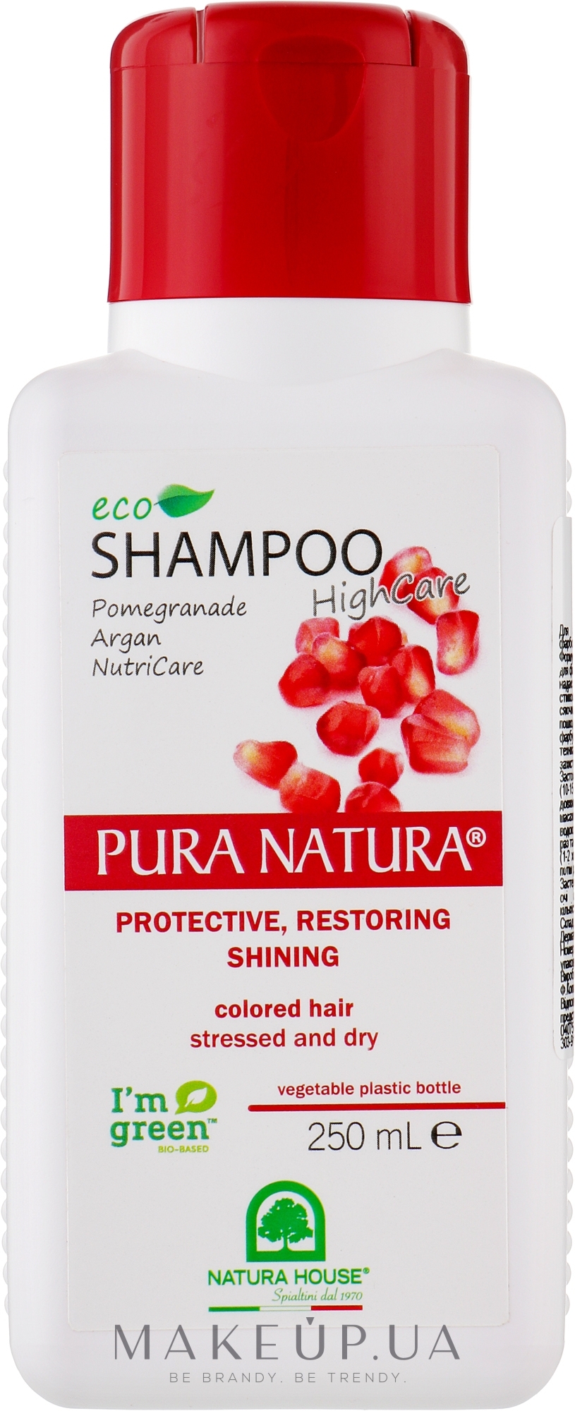 Шампунь для волос «Защитный» - Natura House Hair Shampoo — фото 250ml