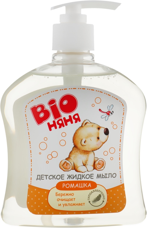 Детское жидкое мыло "Ромашка" - Bio Няня — фото N3