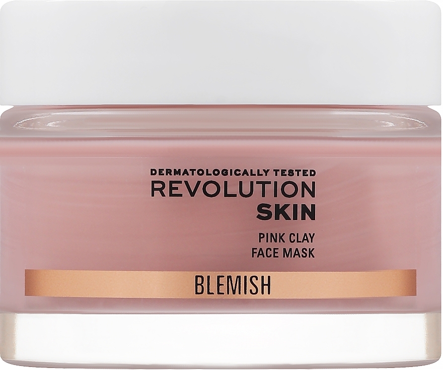 Маска-детокс для обличчя - Makeup Revolution Skincare Pink Clay Detoxifying Face Mask
