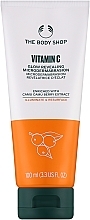 Абразивный скраб для лица "Витамин С" - The Body Shop Vitamin C Glow Revealing Microdermabrasion New Pack — фото N2