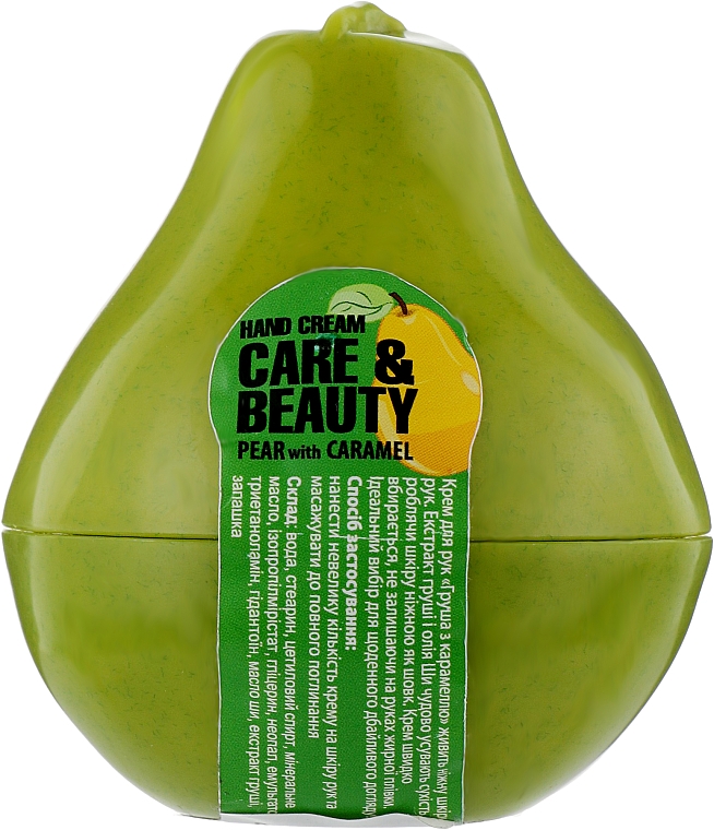 Крем для рук "Груша с карамелью" - Care & Beauty Hand Cream