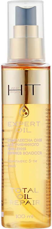 Олія для кінчиків волосся - Hair Trend Total Oil Repair — фото N2