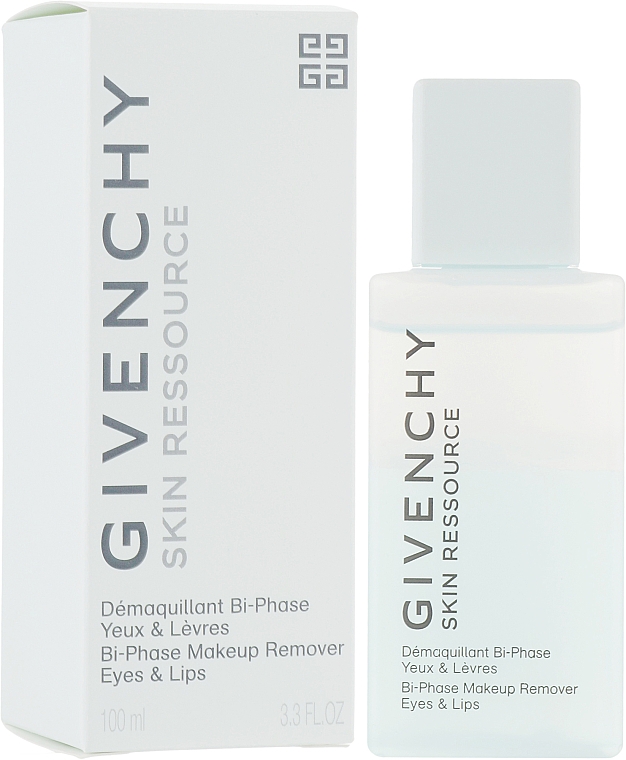 Двофазний засіб для зняття водостійкого макіяжу з очей і губ - Givenchy Skin Ressource Biphase Makeup Remover Eyes & Lips — фото N2