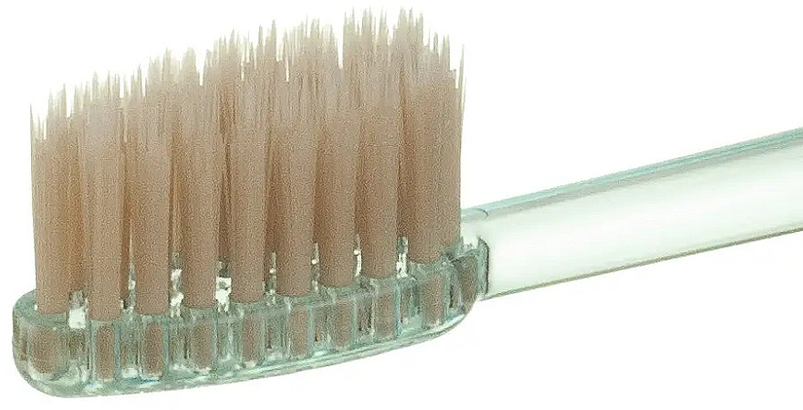 Зубная щетка с коническими щетинками, мягкая, голубая - Mizuha The Smart Miswak Toothbrush — фото N4