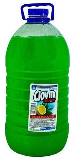Мыло жидкое "Лимон и зеленый чай" - Clovin Clovin Handy Lemon & Green Tea Antibacterial Liquid Soap — фото N2