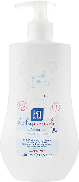 Нежный шампунь для детей - Babycoccole Gentle Shampoo — фото N5