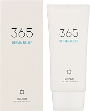 Солнцезащитный крем для лица - Round Lab 365 Derma Relief Sunscreen SPF50+/PA+++ — фото N2