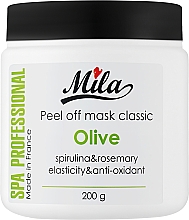 Маска альгінатна класична порошкова "Оливка" - Mila Mask Peel Off Olive — фото N3