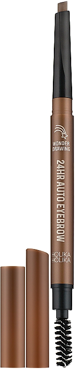 Автоматичний олівець для брів з щіточкою - Holika Holika Wonder Drawing 24hr Auto Eyebrow