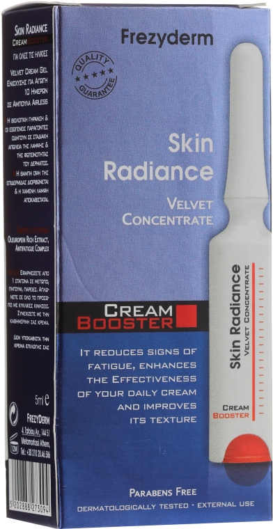 Концентрат-бустер для сияния кожи - Frezyderm Skin Radiance Cream Booster — фото N1