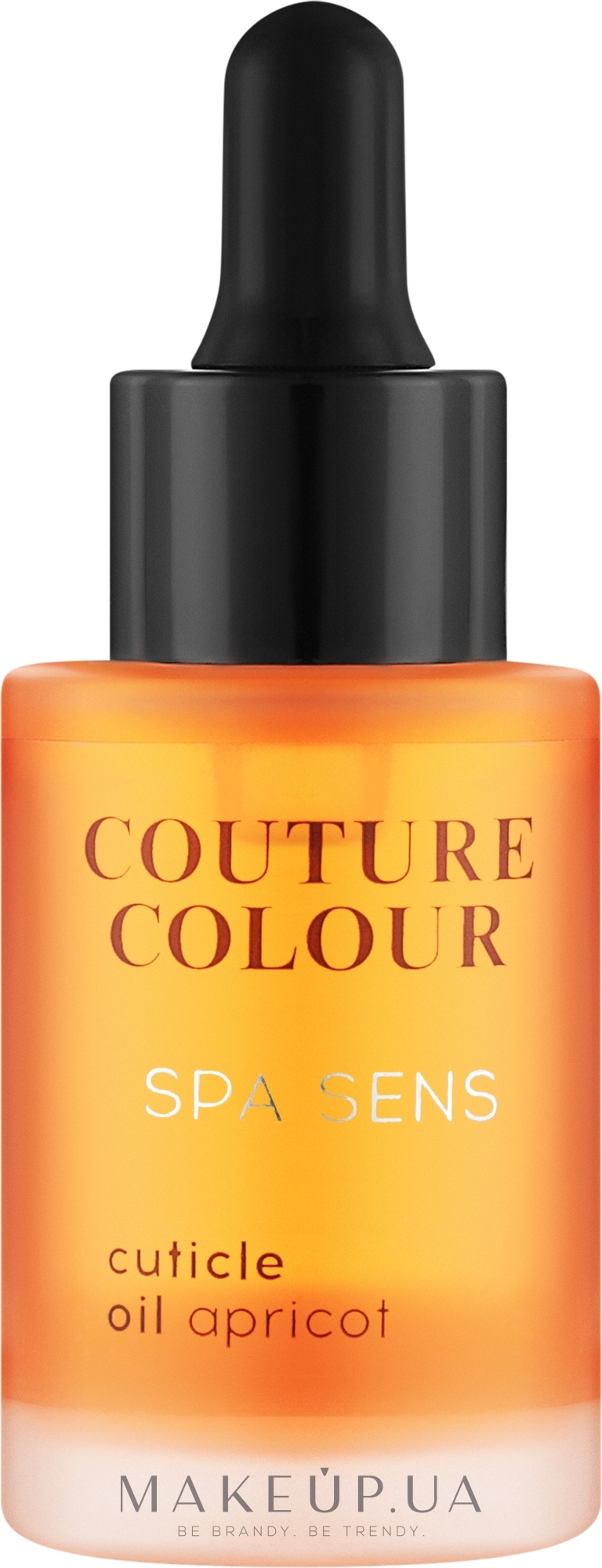 Средство для ухода за ногтями и кутикулой - Couture Colour Spa Sens Cuticle Oil Apricot — фото 30ml
